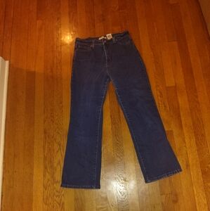 Levi's 512 blue bootcut jeans size 12M